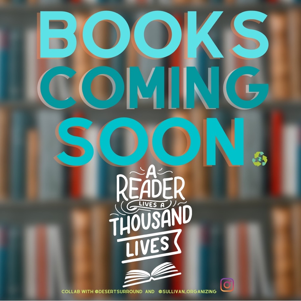 Books. Books. Books. 📖